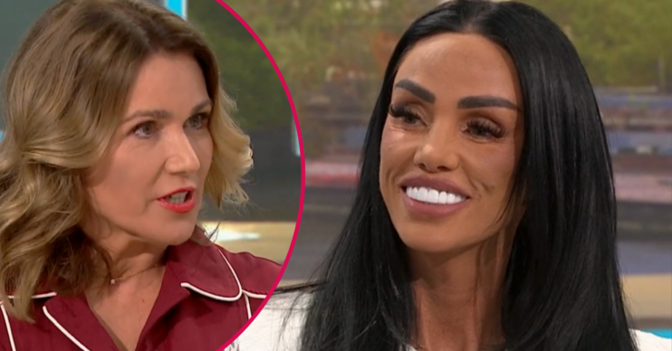 Susanna Reid and Katie Price on GMB