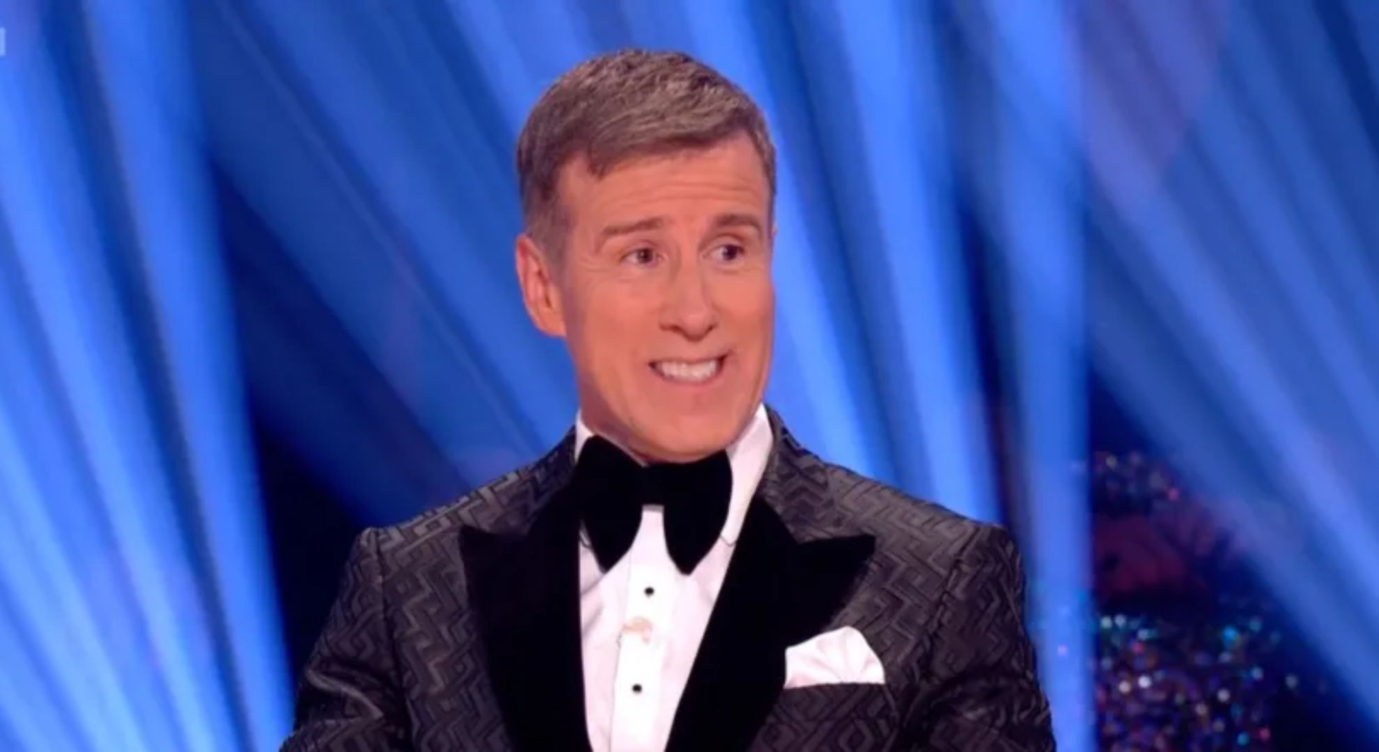 Anton Du Beke smiling on Strictly