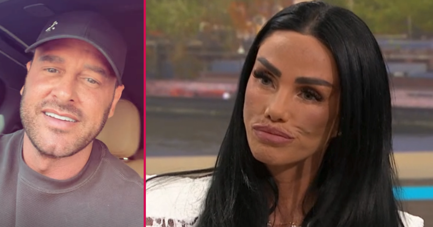 Lee Andrews and Katie Price