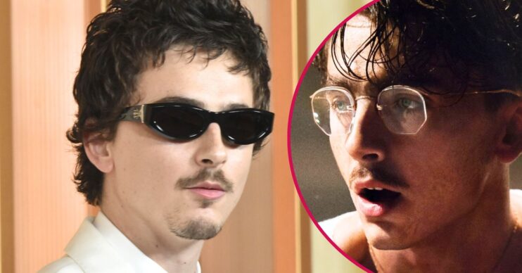 Timothée Chalamet at the Oscars and in Marty Supreme