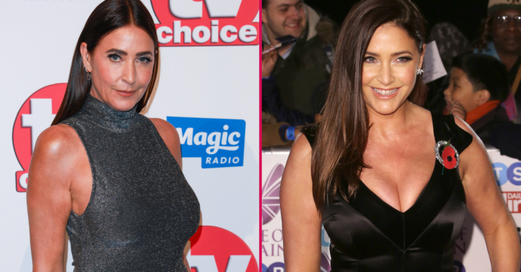 Lisa Snowdon before and after her three stone weight gain