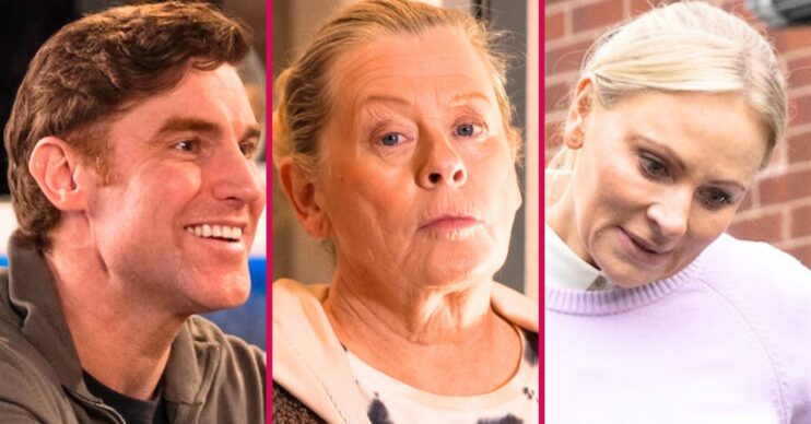 Coronation Street's Theo, Bernie, Lisa