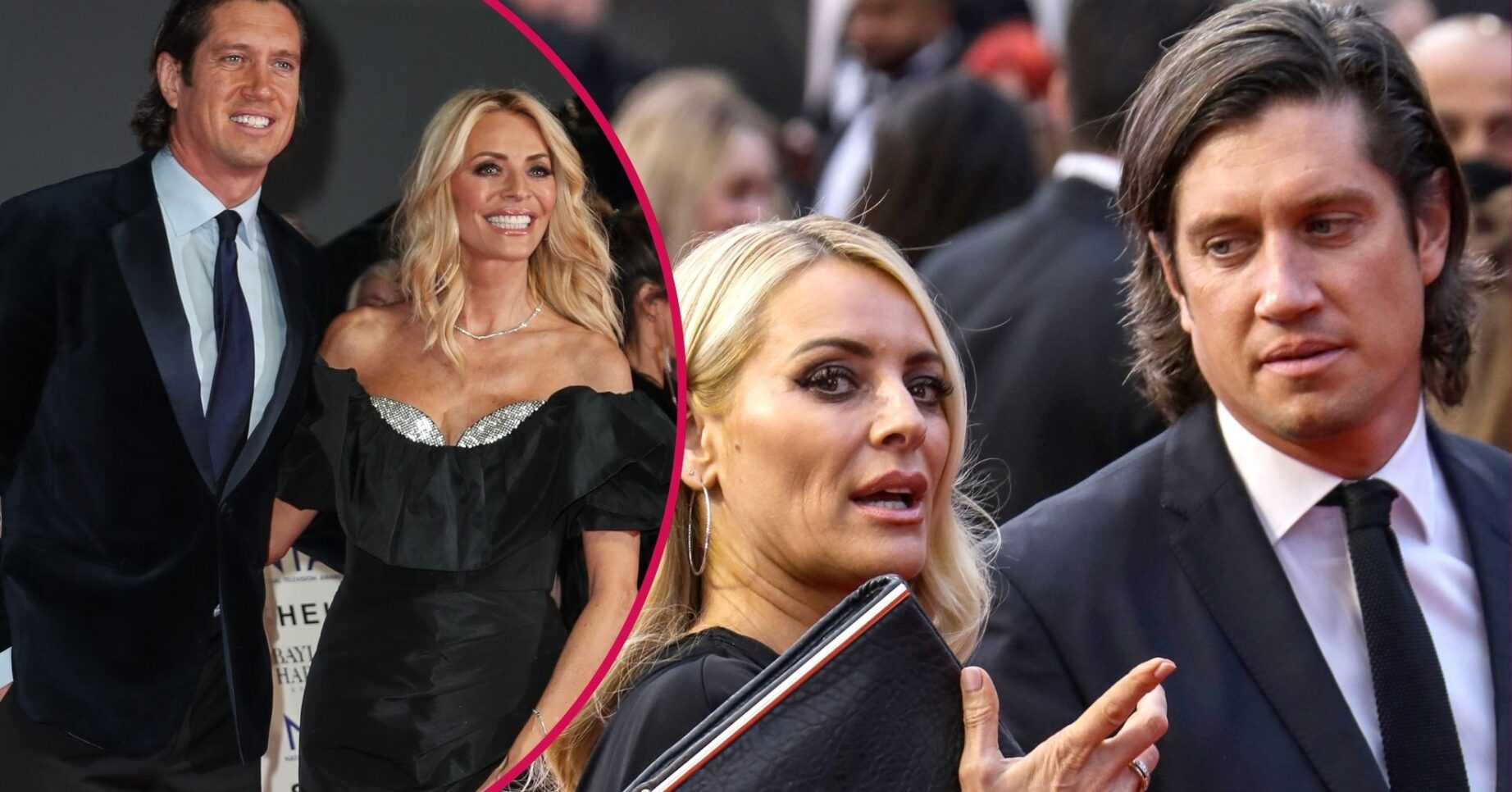 Tess Daly and Vernon Kay on the red carpet