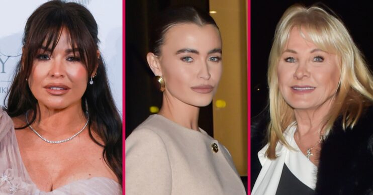 ED composite of Jess, Natalya and Carol Wright at events