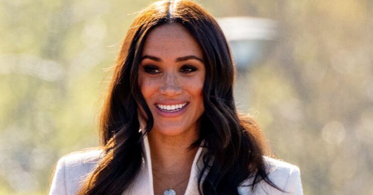 Meghan Markle smiling at Invictus Games