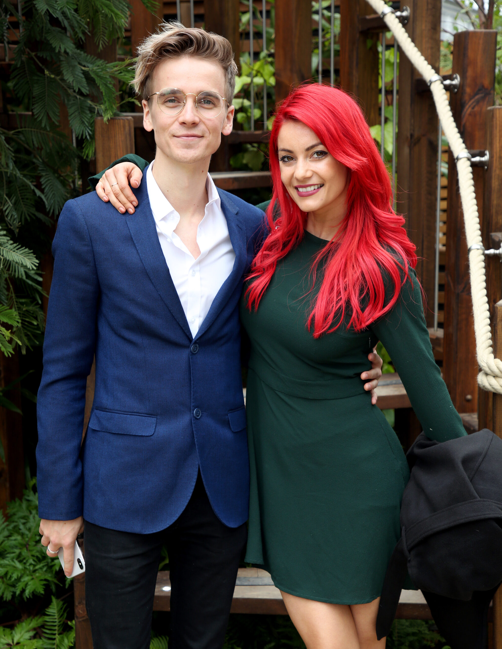 Joe and Dianne at an event together smiling