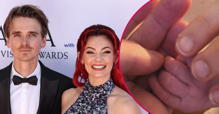 ED comp: Joe Sugg and Dianne Buswell / Baby Sugg
