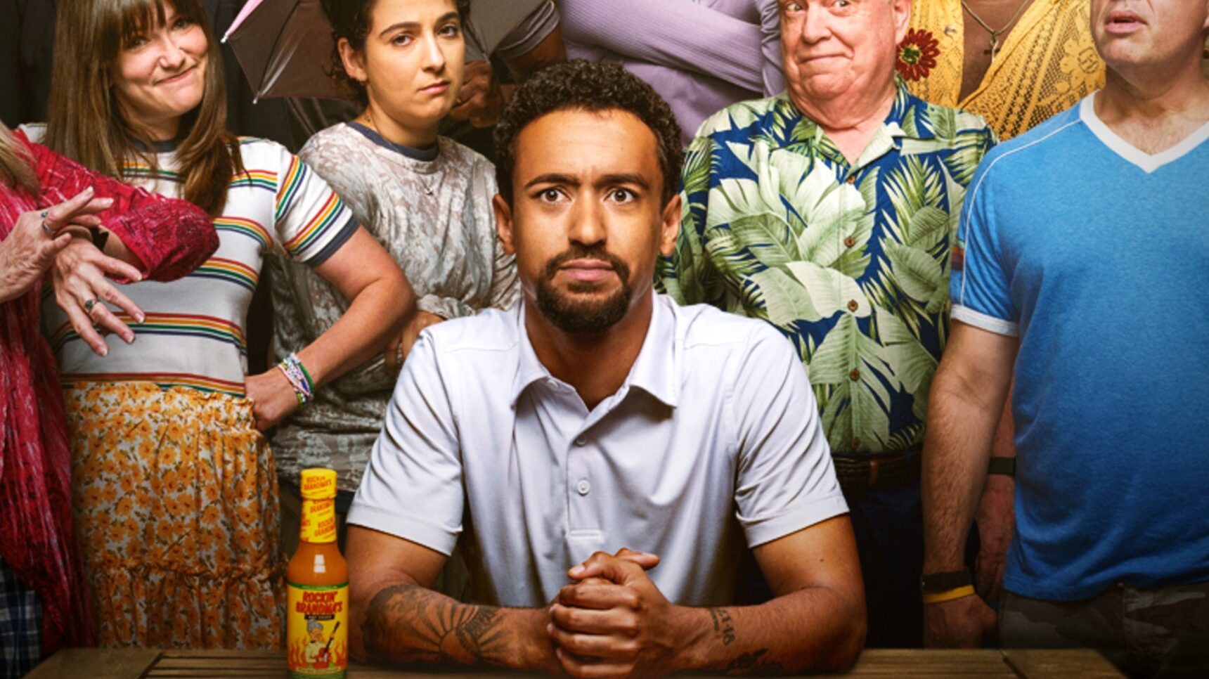 Anthony Norman on the poster for Jury Duty season 2