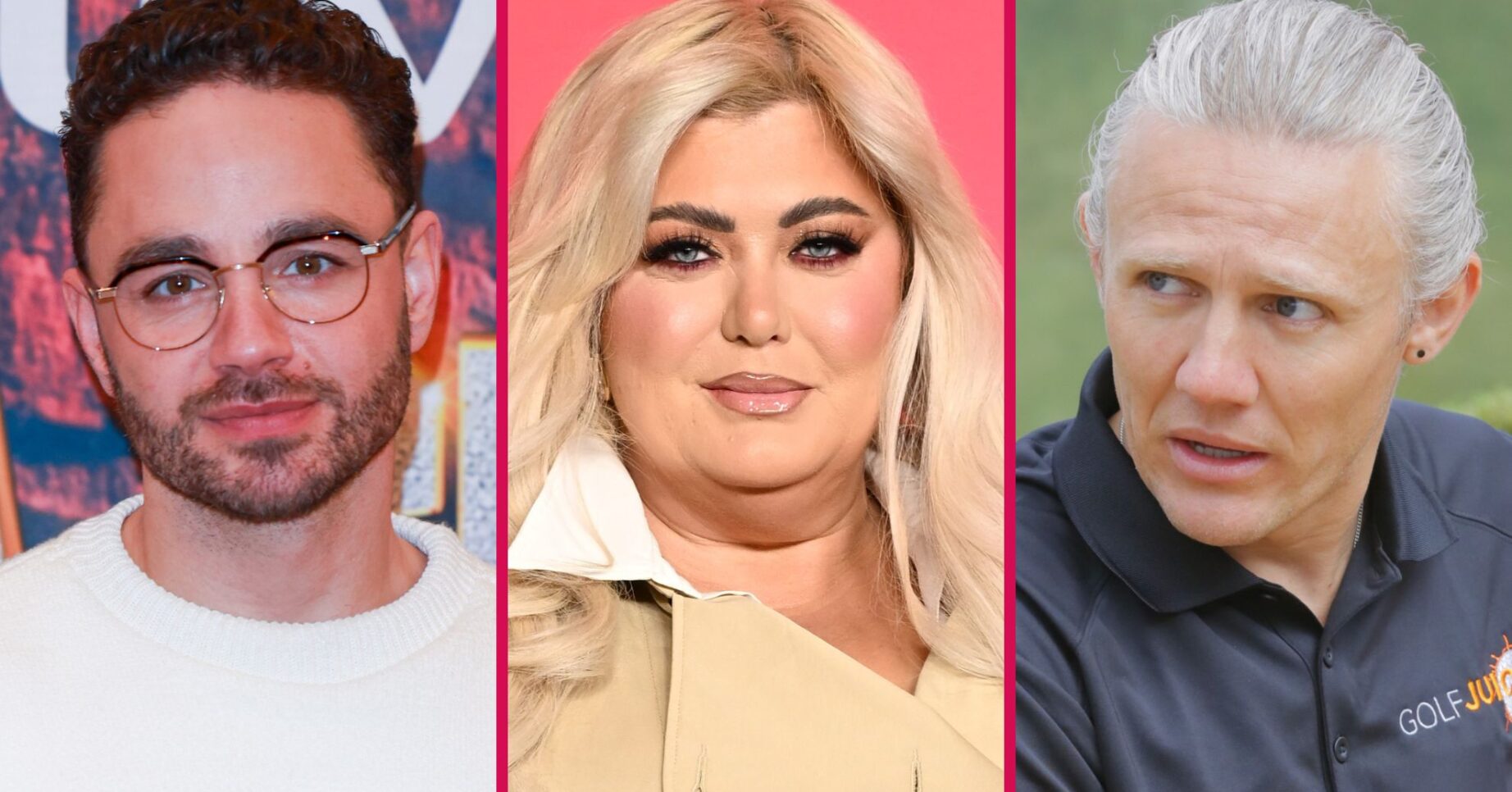 Gemma Collins, Adam Thomas, Jimmy Bullard