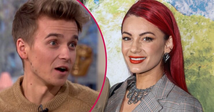 Joe Sugg on This Morning and Dianne Buswell on the red carpet