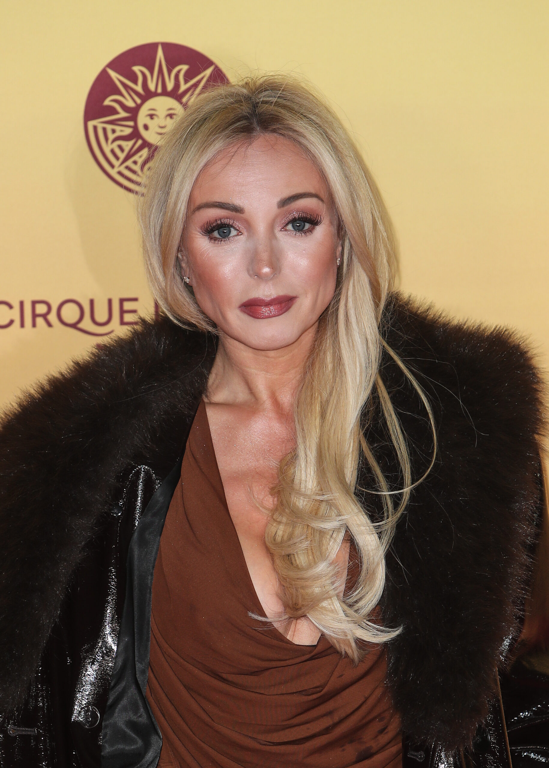 Helen George on the red carpet 