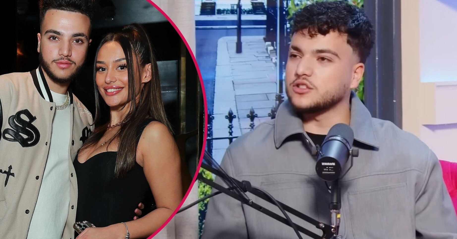 Junior Andre and Jasmine Orr together/Junior Andre talking