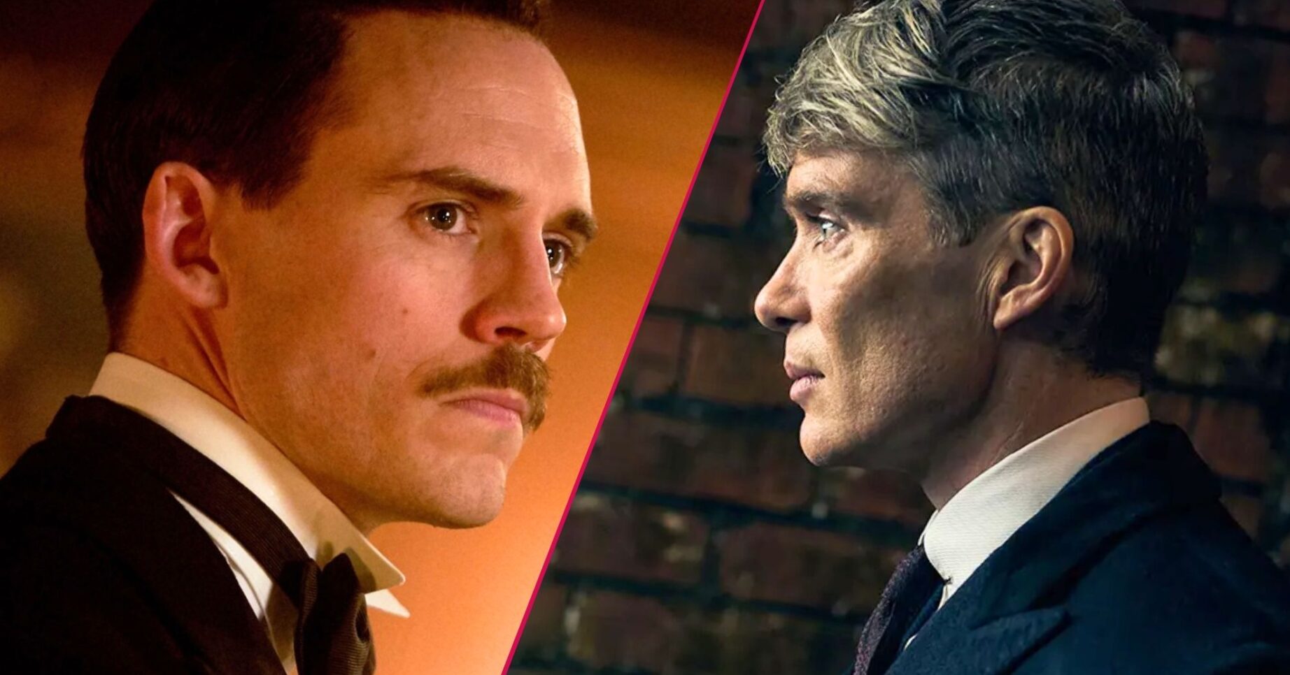 Oswald Mosley and Tommy Shelby in Peaky Blinders