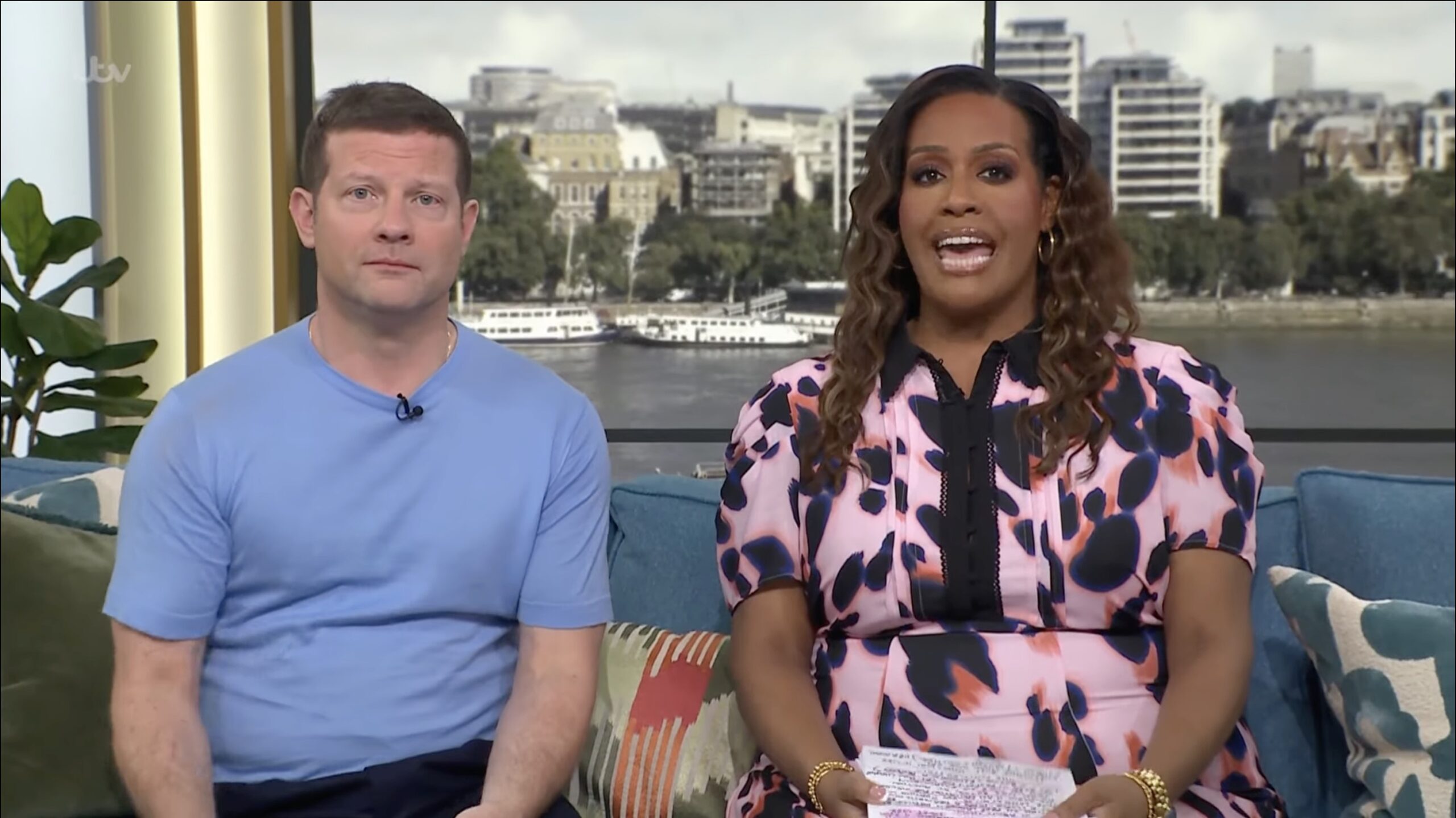 Dermot O'Leary and Alison Hammond on This Morning
