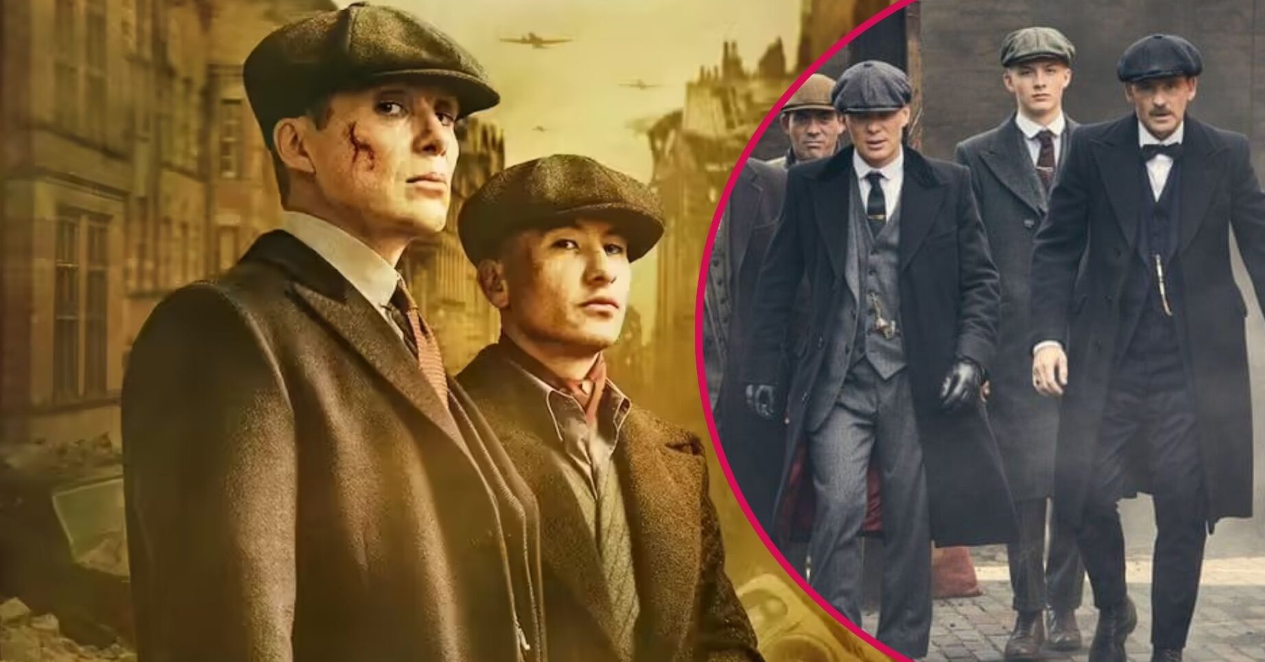 Tommy and Duke in Peaky Blinders: The Immortal Man and the cast of the BBC series