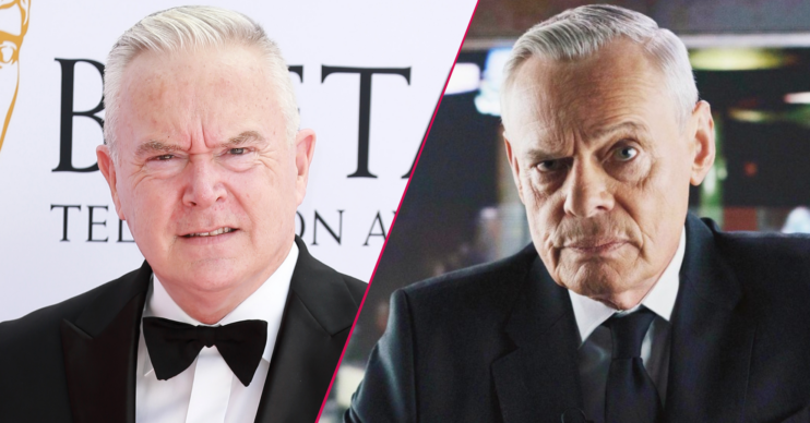 Huw Edwards and Martin Clunes