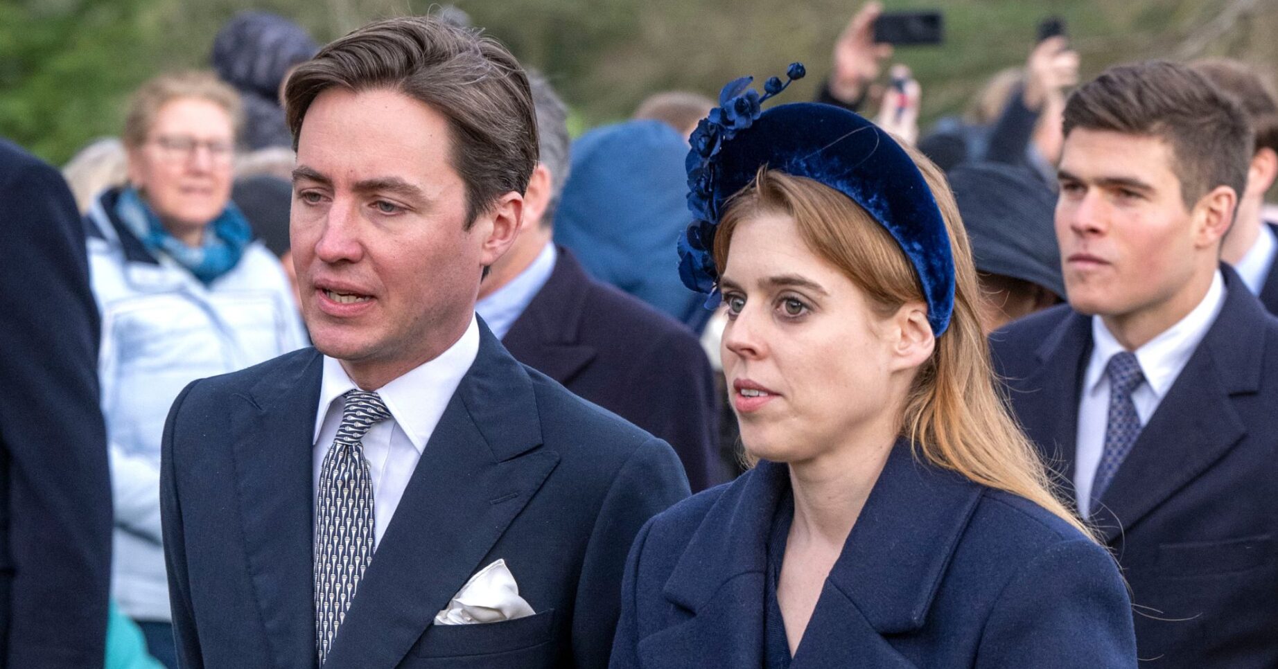 Princess Beatrice and husband Edoardo on Christmas Day