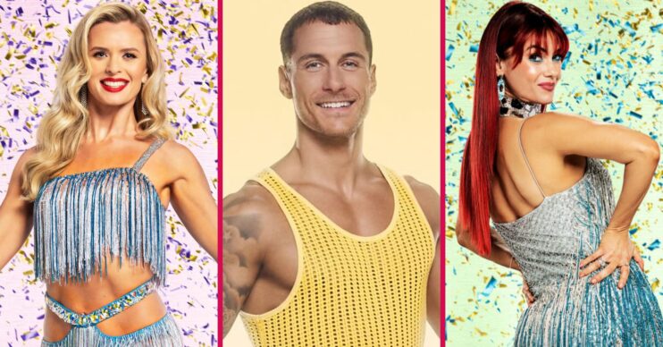 Nadiya Bychkova, Gorka Marquez and Dianne Buswell Strictly press photos