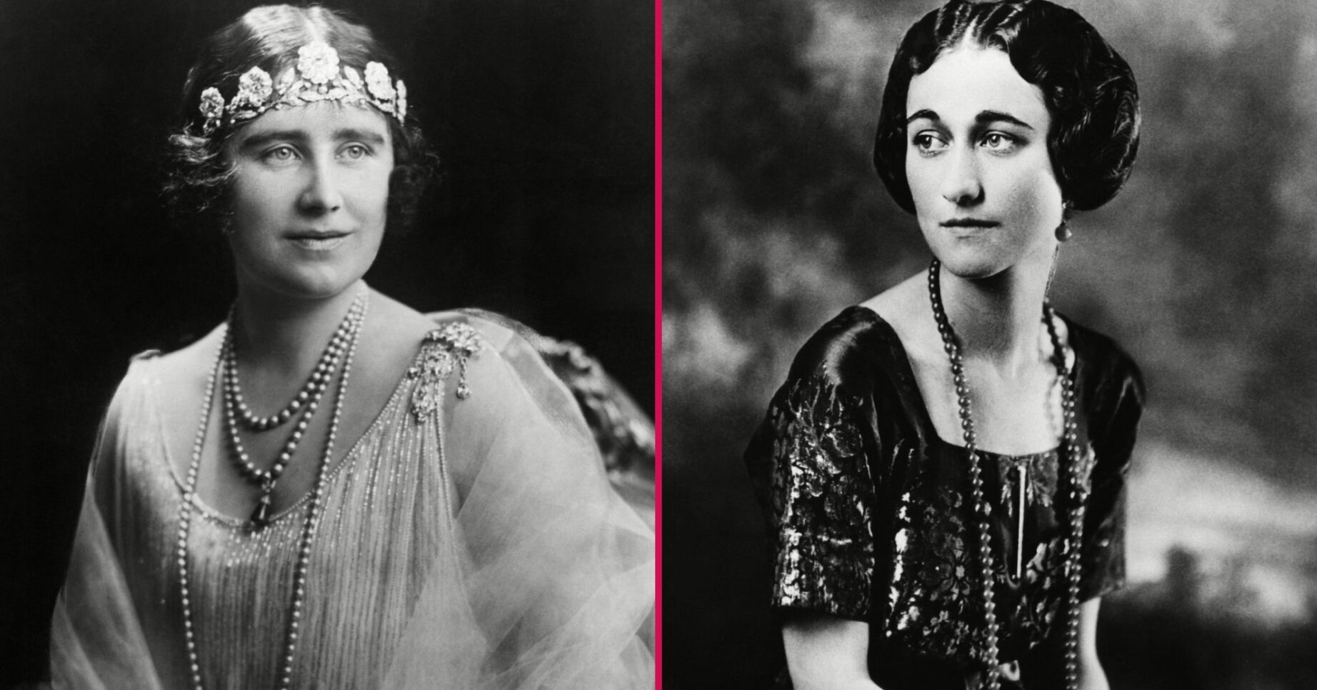 Queen Elizabeth, the Queen Mother and Wallis Simpson