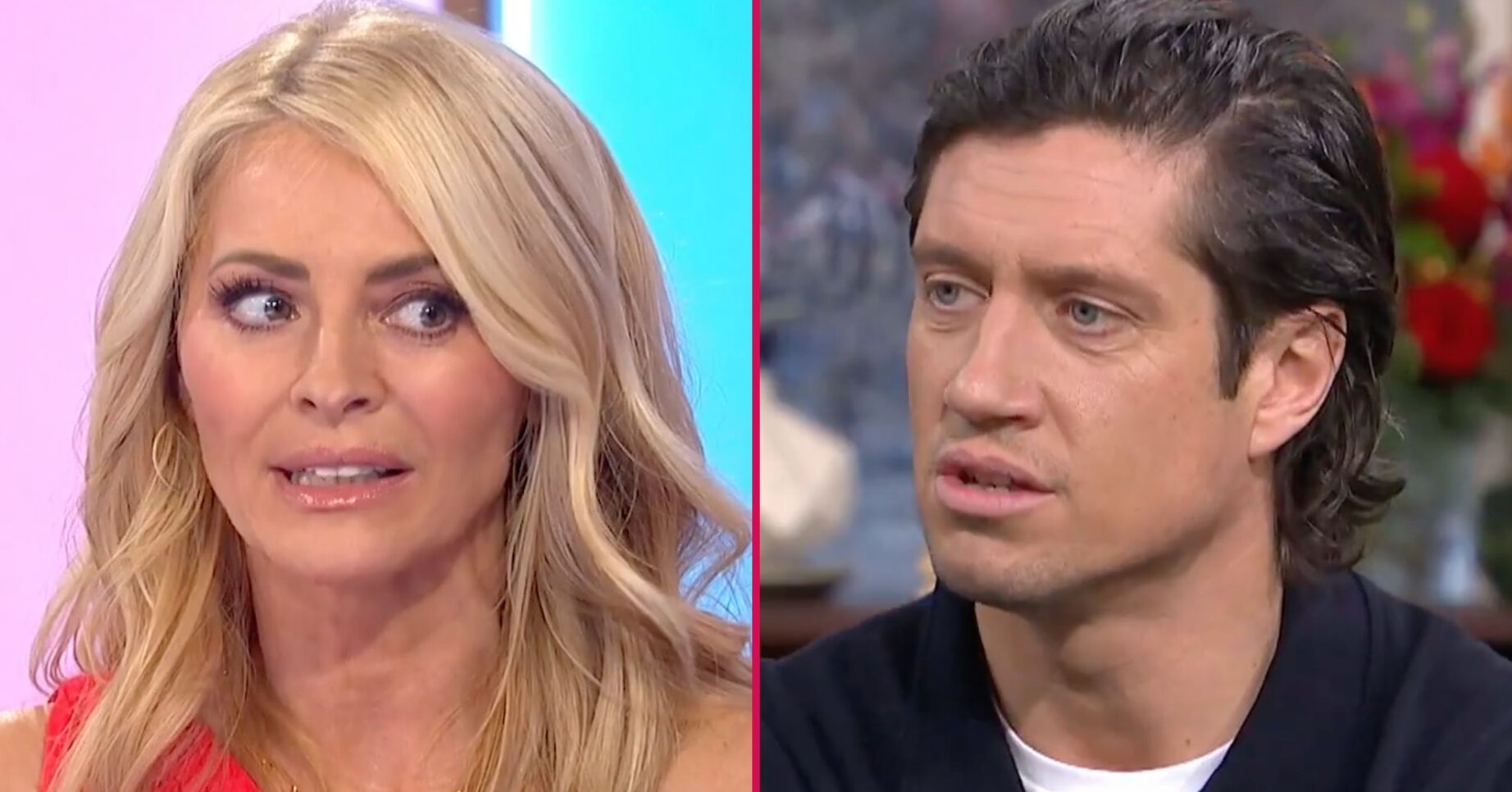 Tess Daly and Vernon Kay