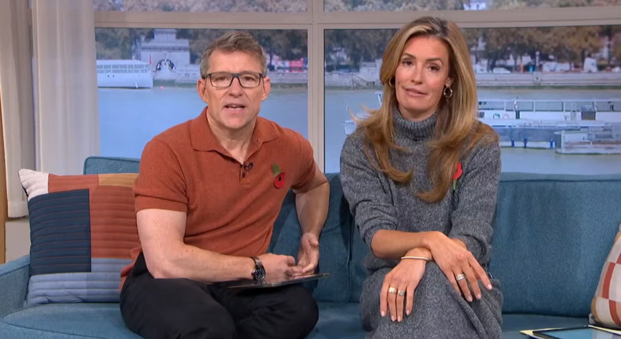 Cat Deeley and Ben Shephard on This Morning 