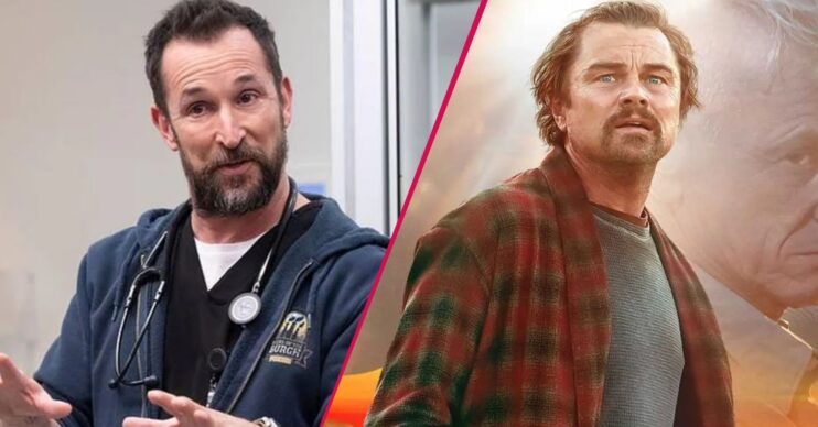 Noah Wyle in The Pitt and Leonardo DiCaprio in One Battle After Another