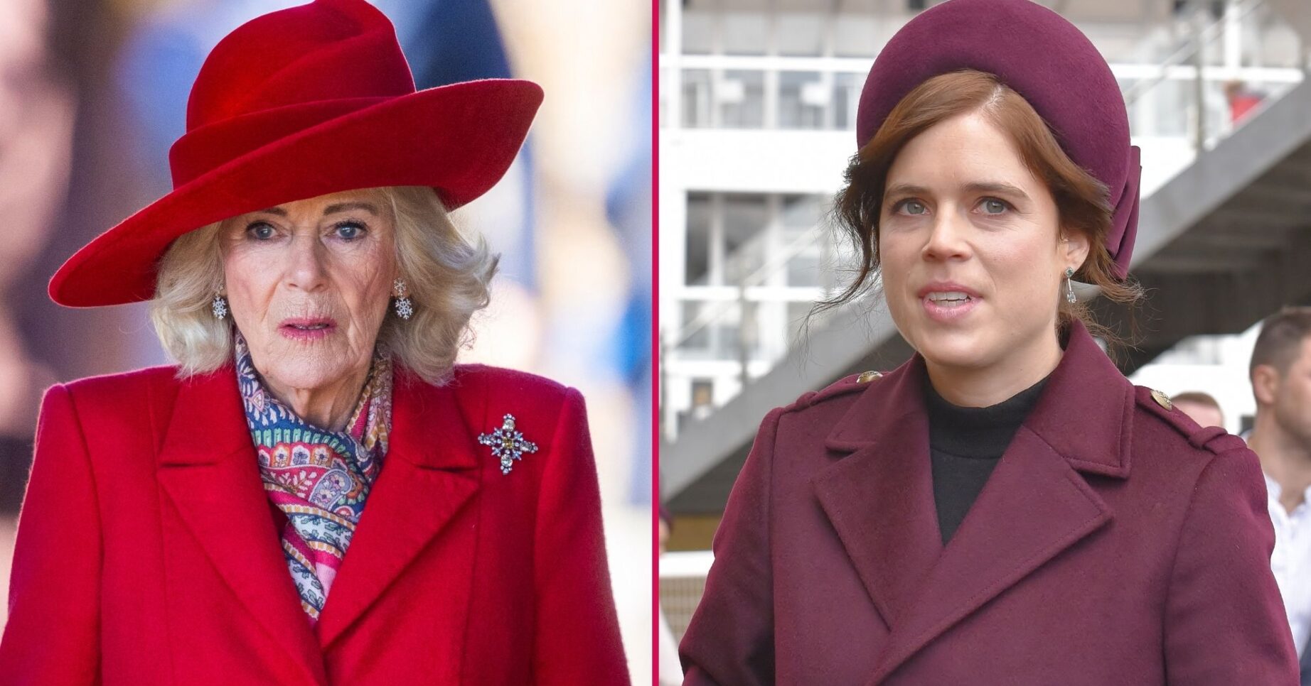 Queen Camilla and Princess Eugenie