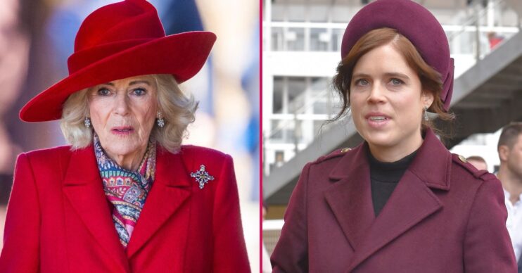 Queen Camilla and Princess Eugenie