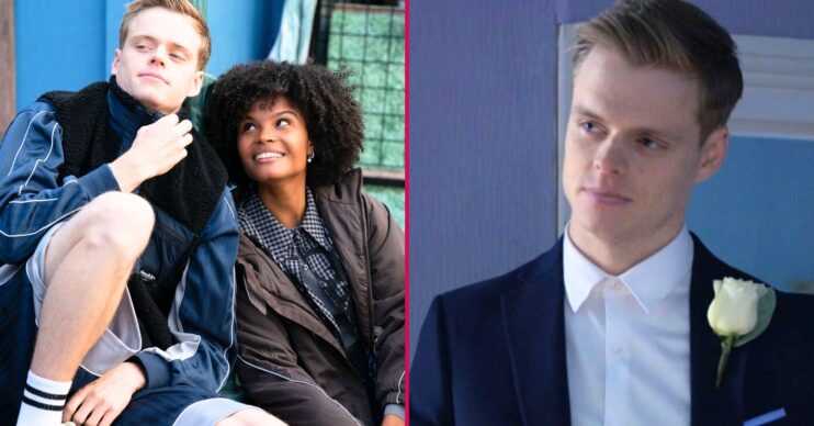 Jasmine and Oscar split image