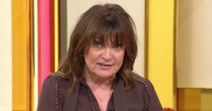 Lorraine Kelly on her show