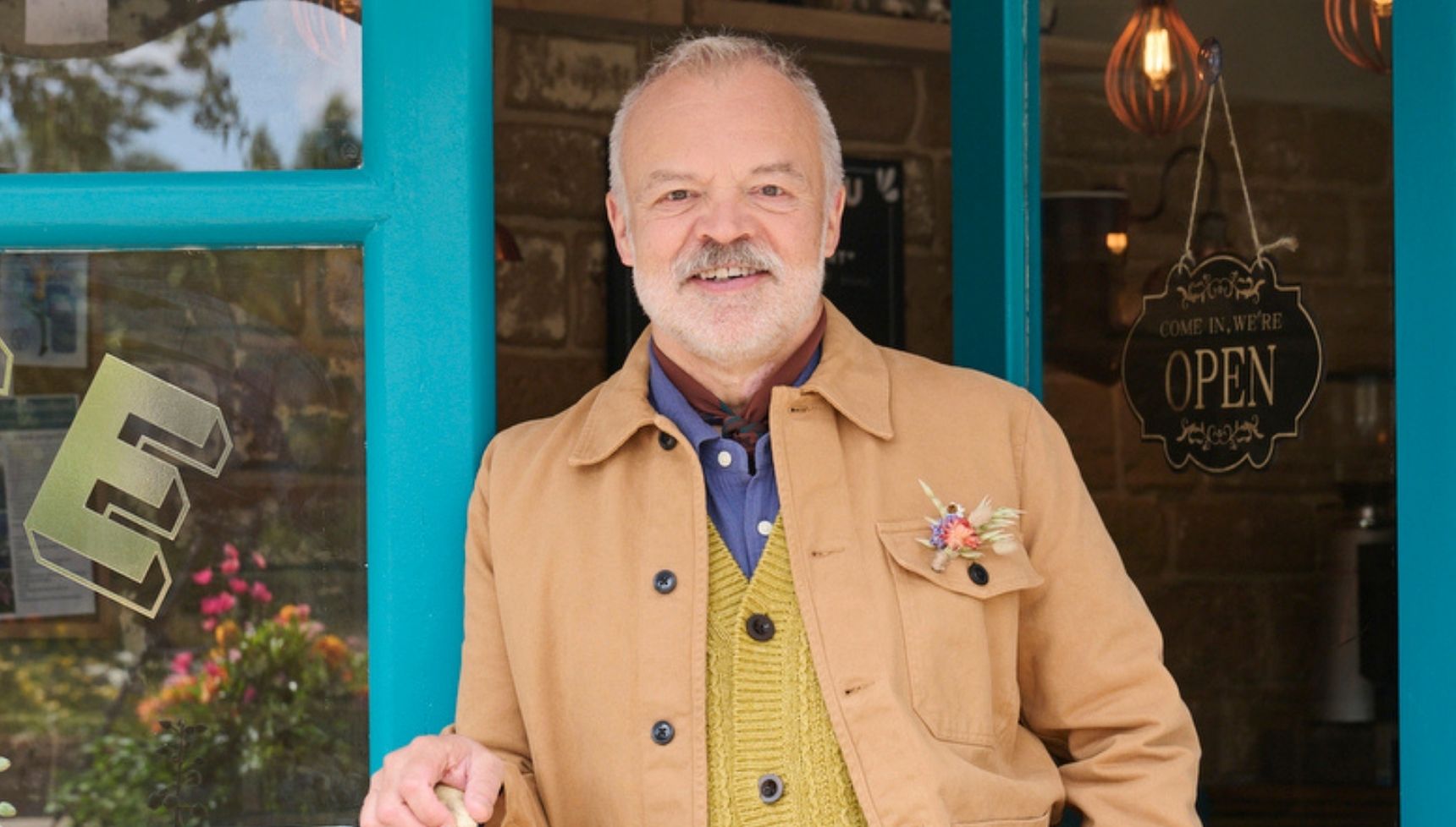 Graham Norton gives a tour of his new ‘street-sized popularity contest’ The Neighbourhood