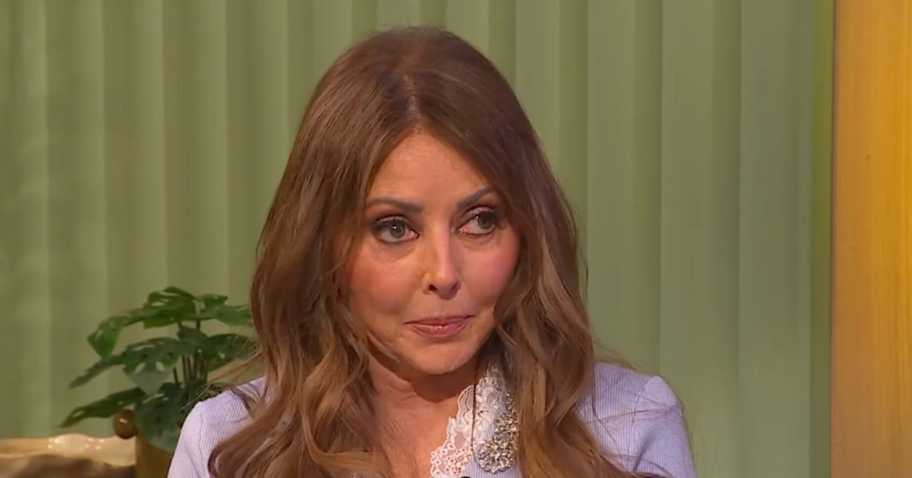 Carol Vorderman on a show