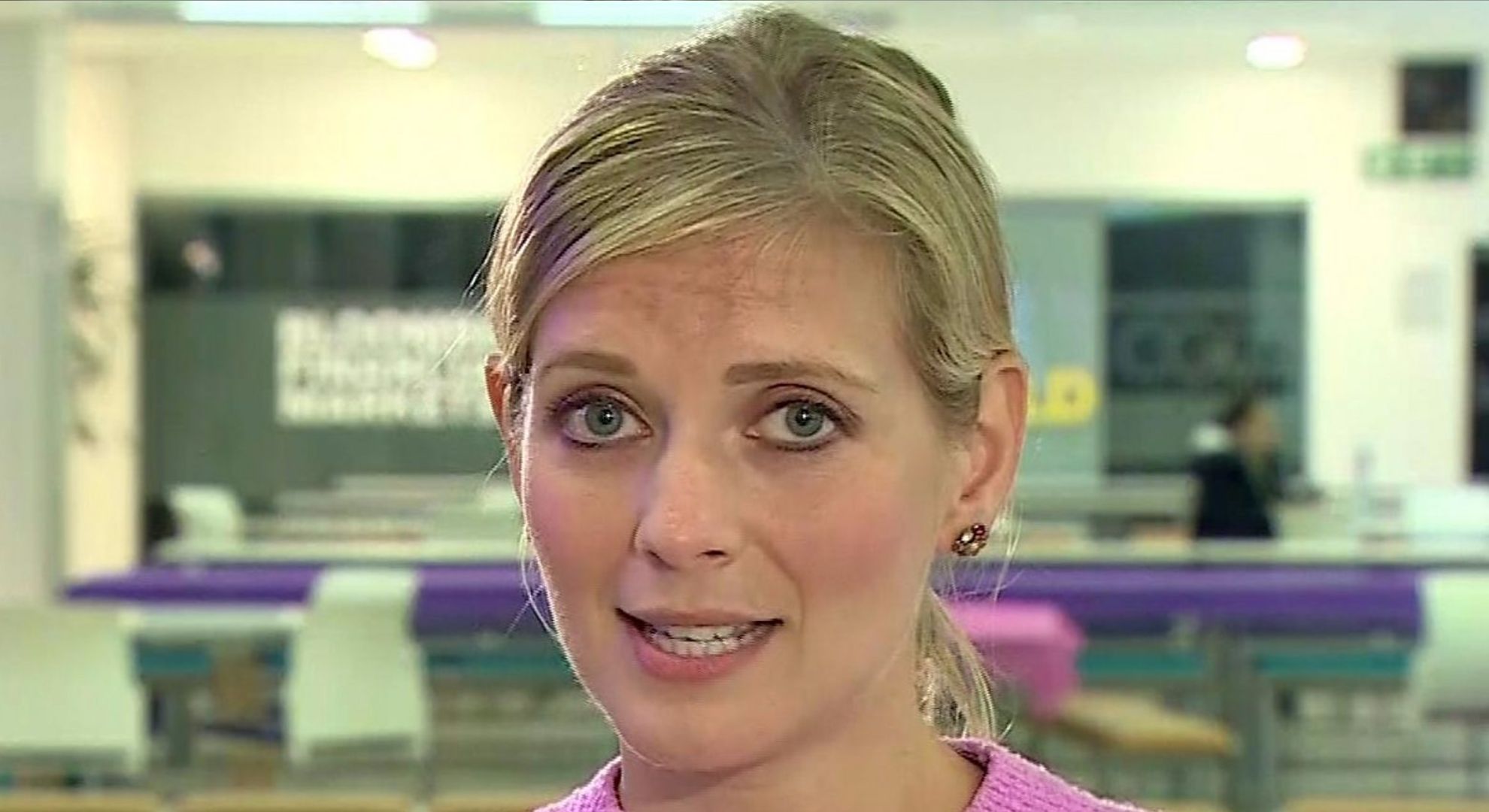 Rachel Riley on BBC News