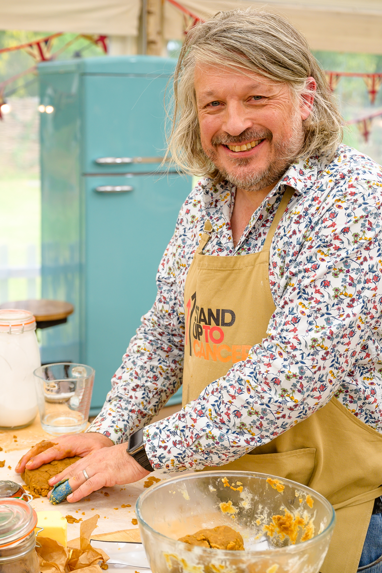 Richard on Bake Off 