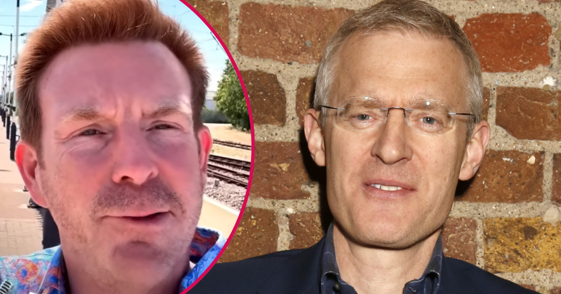 Alex Belfield and Jeremy Vine