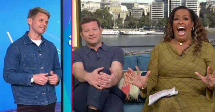 Jeff Brazier, Dermot O'Leary and Alison Hammond on This Morning