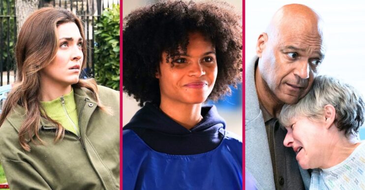 Jasmine, George, Nicola and Penny split image