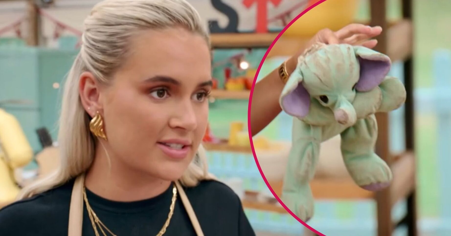 Molly-Mae on Celebrity Bake off