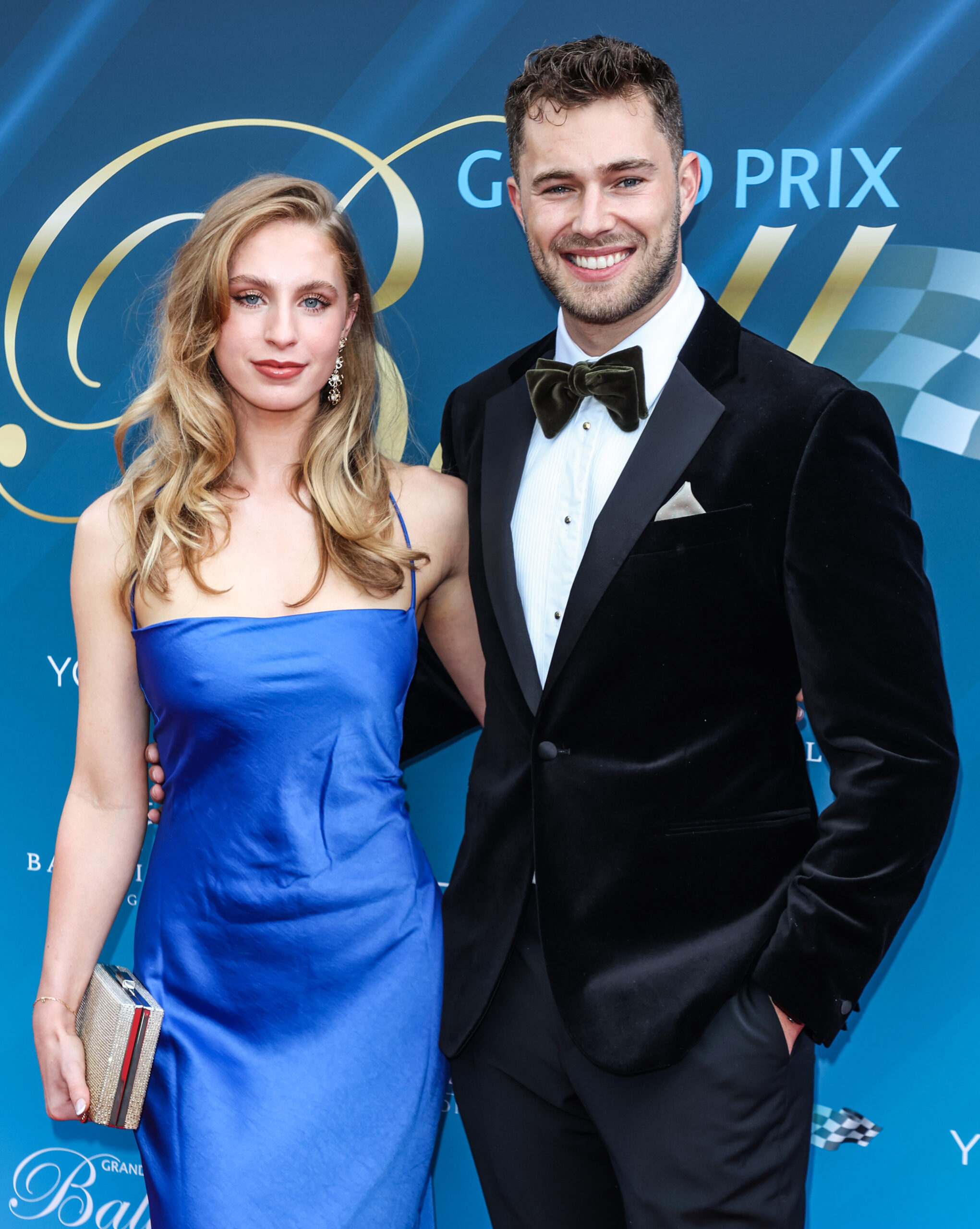 Sophie and Curtis Pritchard on the red carpet