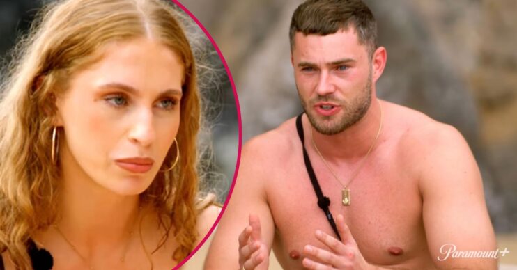 Sophie Sheridan and Curtis Pritchard on Celebrity Ex on the Beach