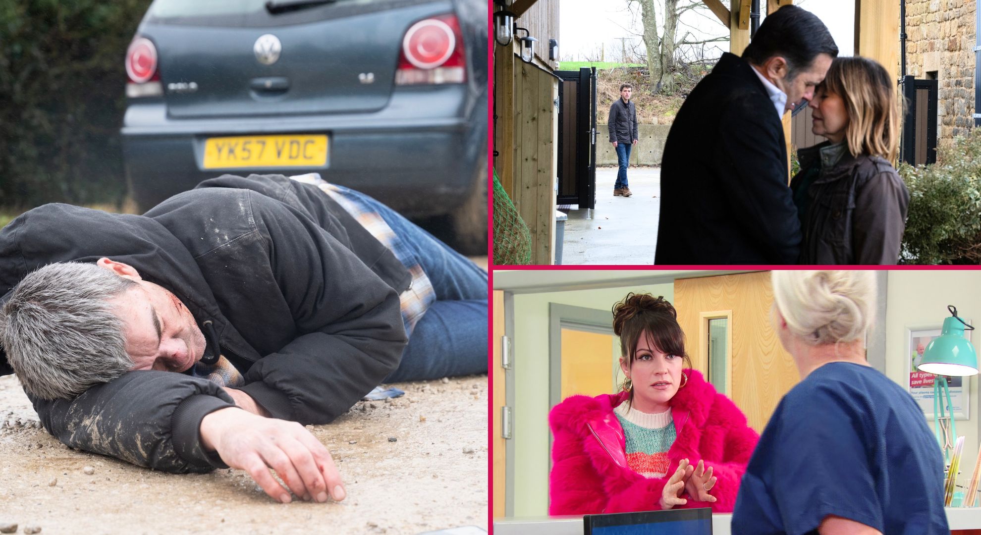 Emmerdale spoilers for next week: First look as Cain fights for his life after hit and run