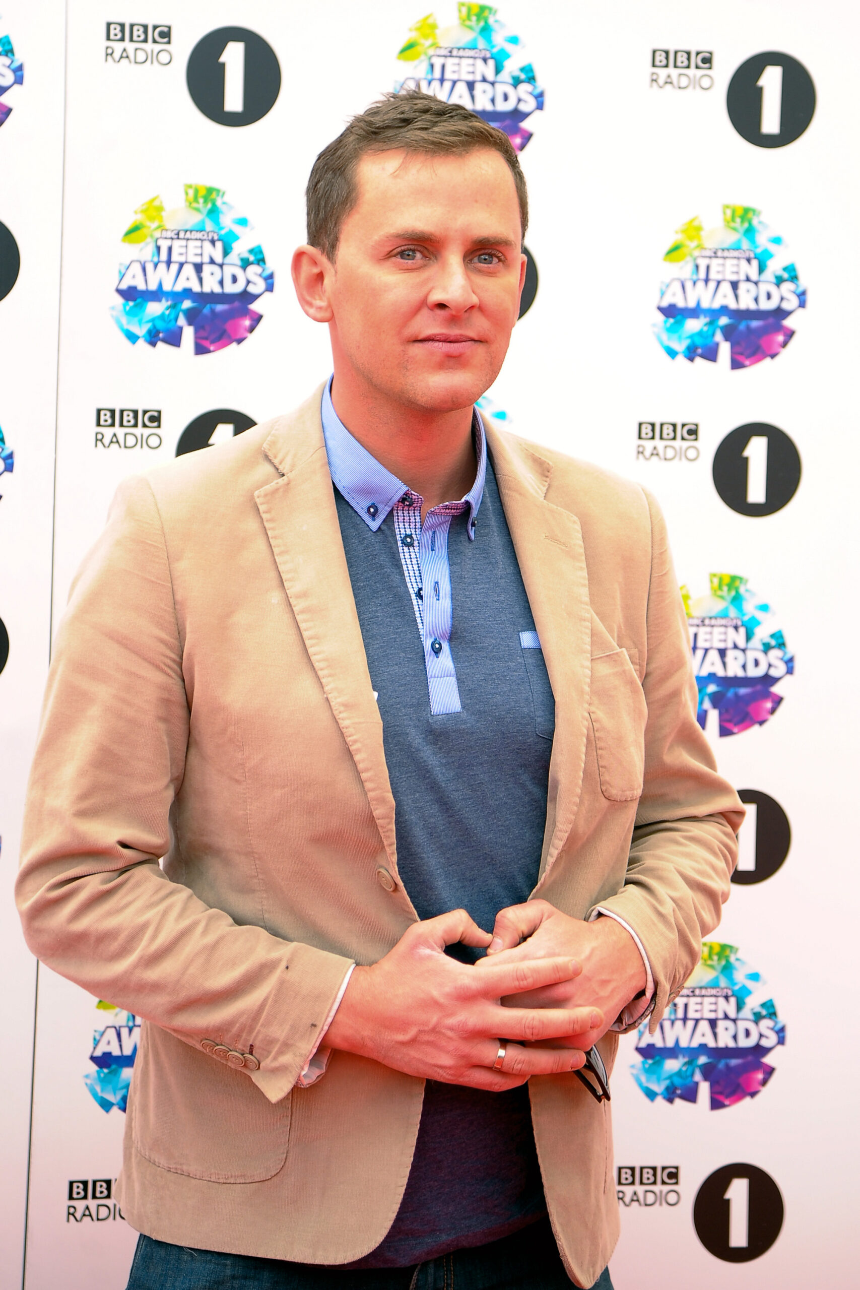 Scott Mills on the red carpet