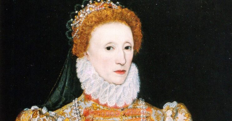 A painting of Queen Elizabeth I