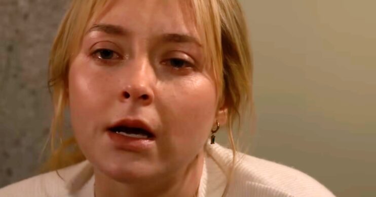 Coronation Street's Megan upset