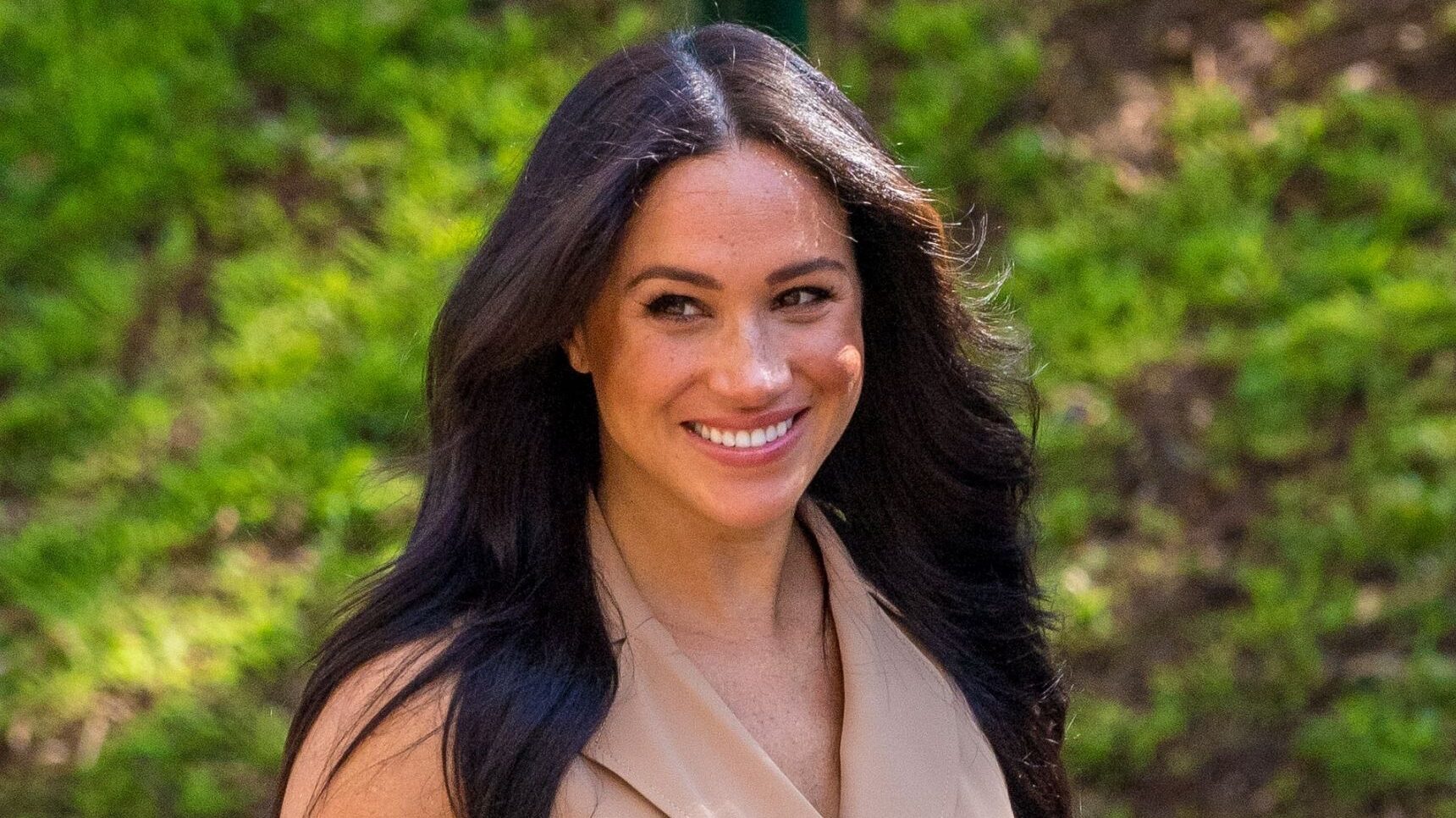 Meghan Markle smiling