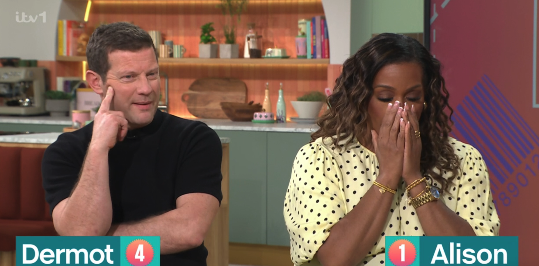 Dermot O'Leary and Alison Hammond on This Morning