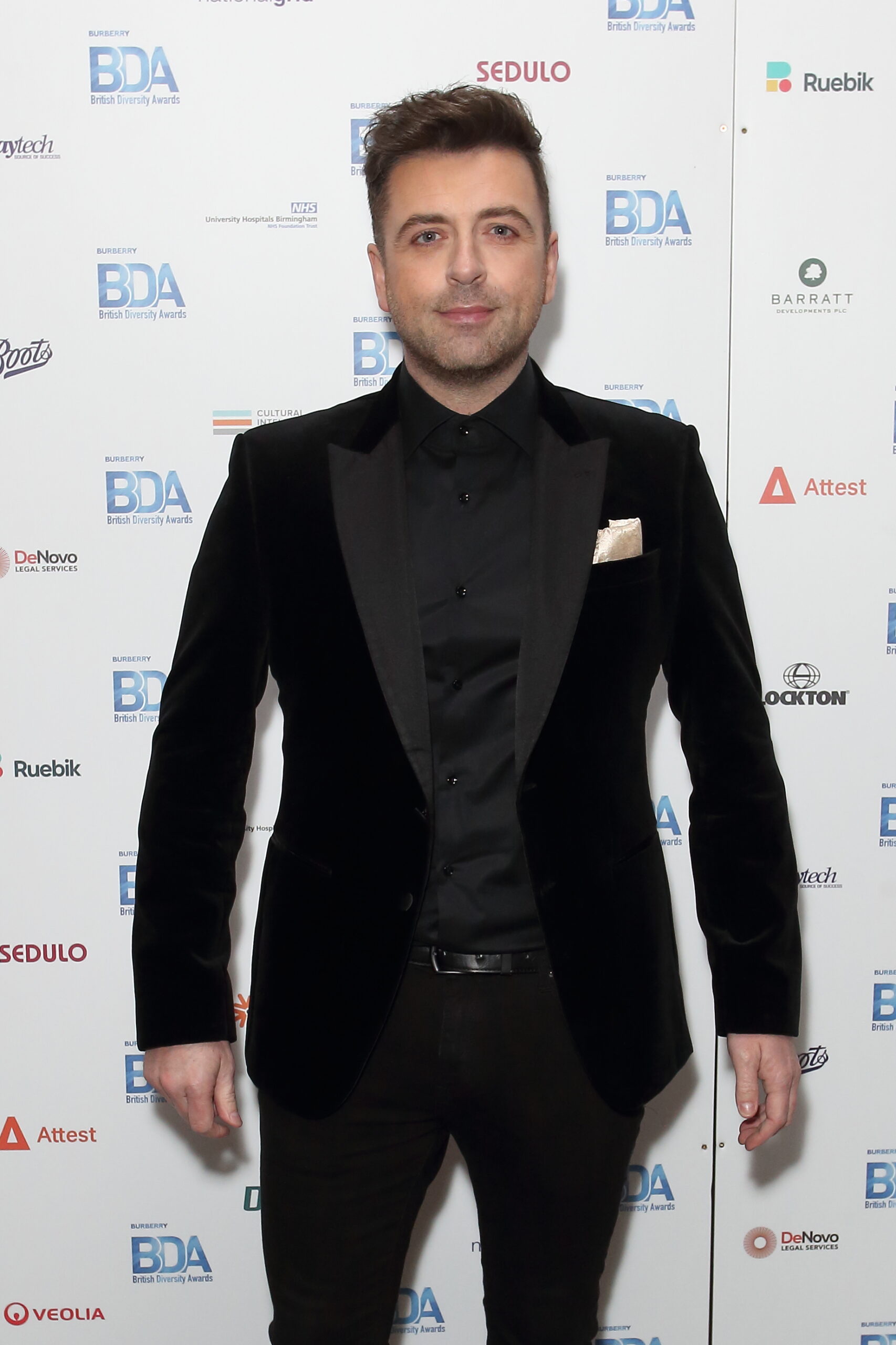 Mark Feehily on the red carpet