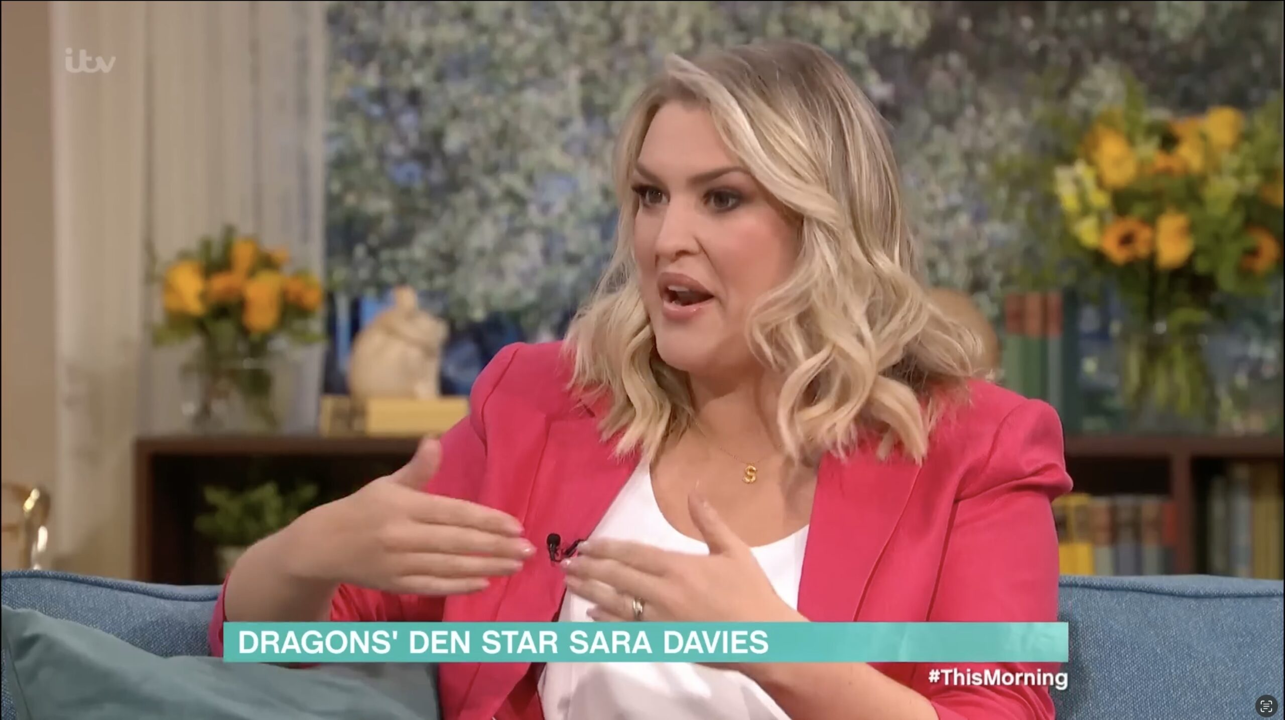 Sara Davies on This Morning