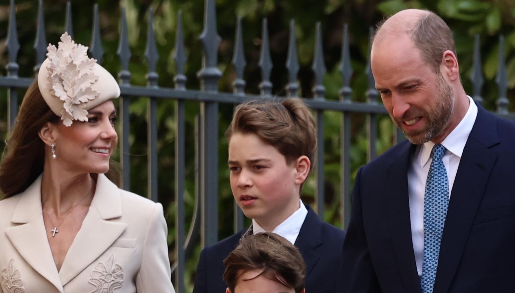 Prince George stuns fans with his height at royal Easter service