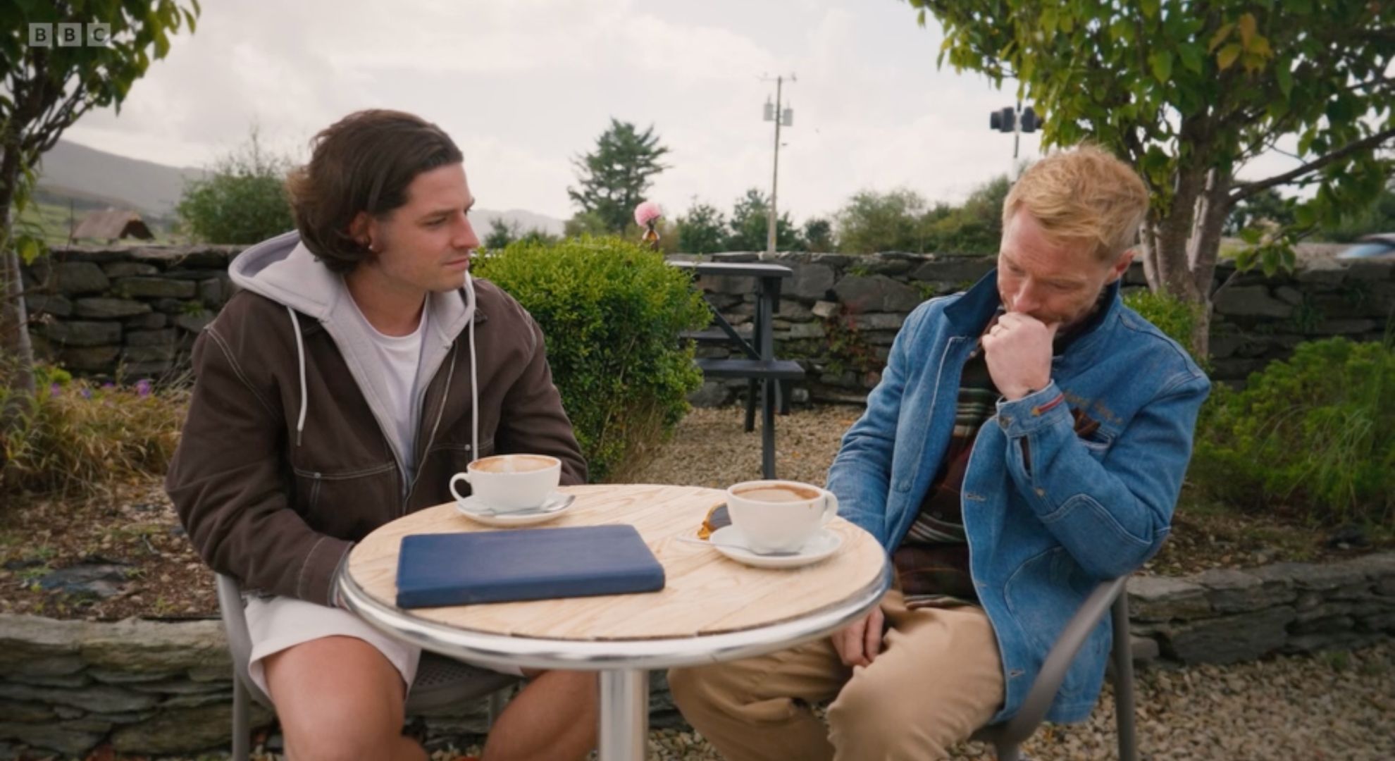 Ruairi Keating and Ronan Keating 